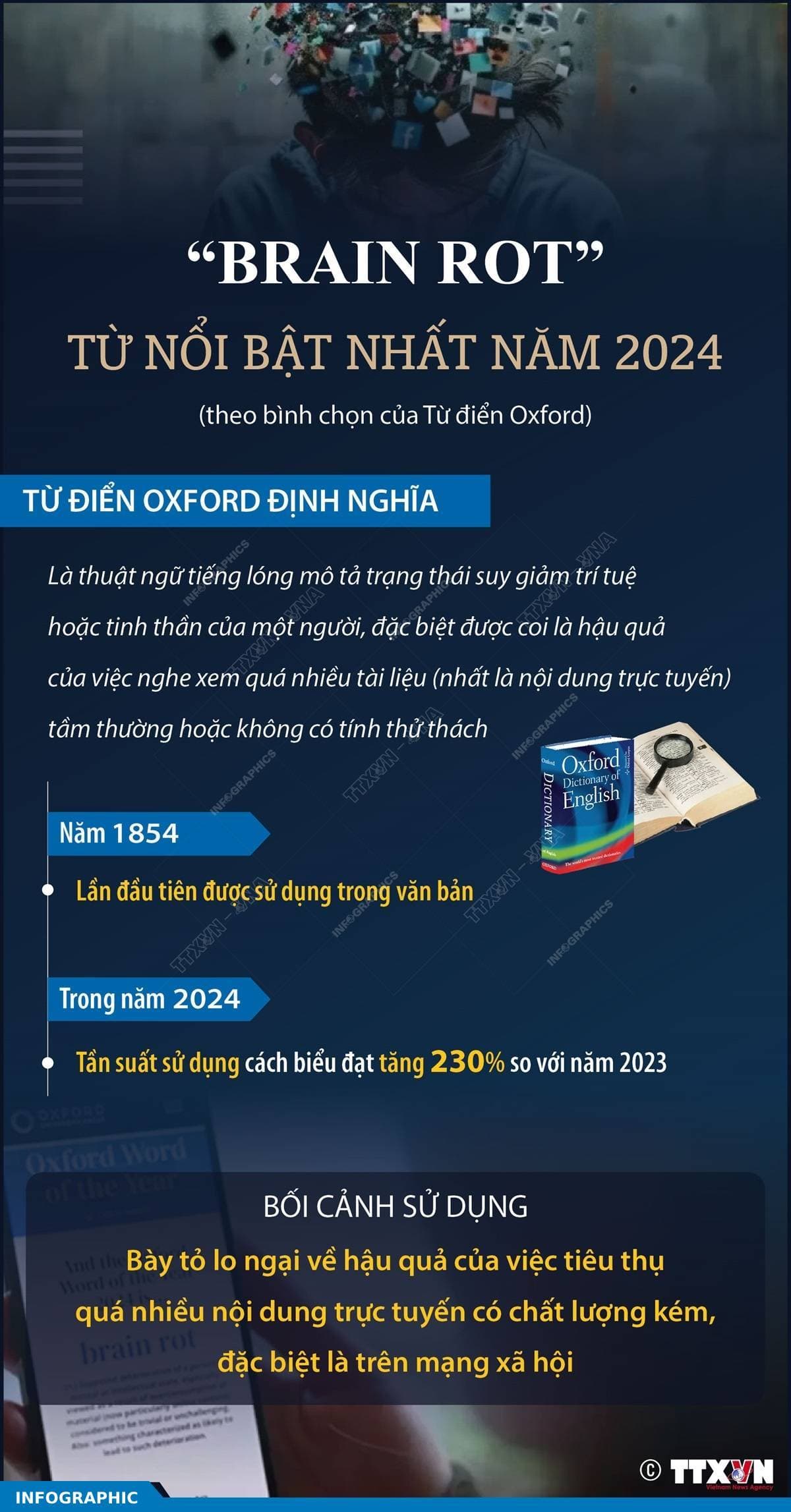 “Brain rot” - Từ nổi bật nhất năm 2024